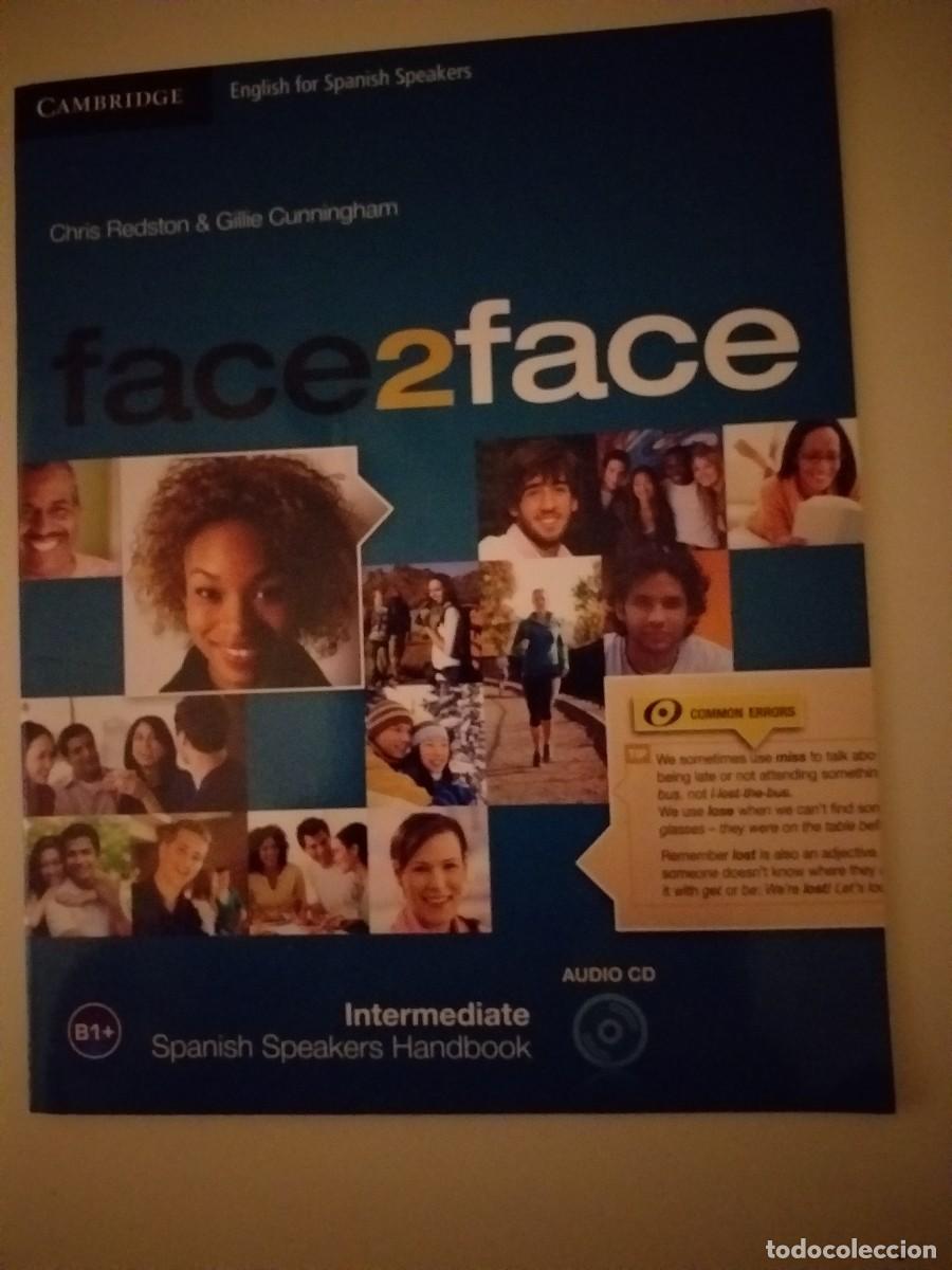 Libros de segunda mano: Face2face.Intermediate.Spanish Speakers Handbook m&aacute;s CD.Cambridge;2015 - Foto 1