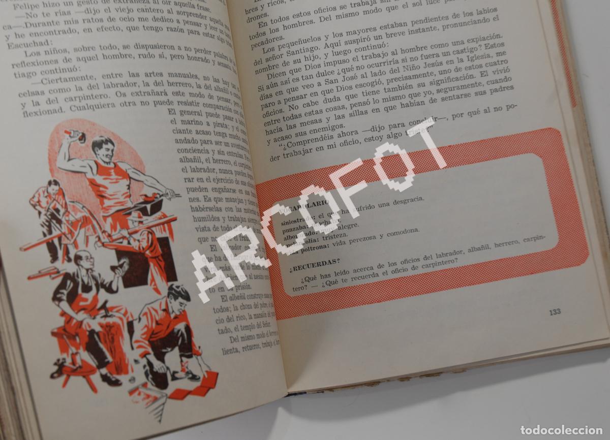Libros de segunda mano: CHICOS Y COSAS - LECTURAS 3&ordm; 4&ordm; GRADOS - EDICIONES S.M. 1961 - Foto 3