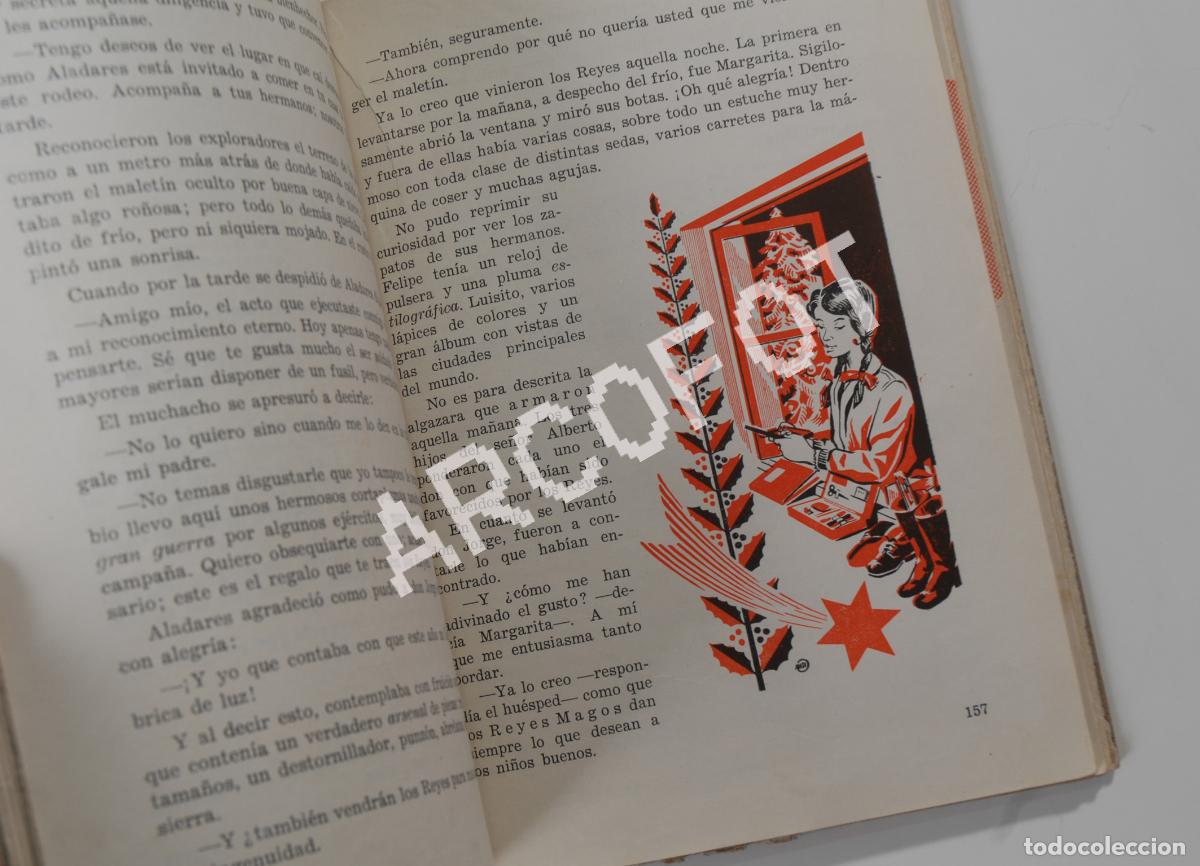 Libros de segunda mano: CHICOS Y COSAS - LECTURAS 3&ordm; 4&ordm; GRADOS - EDICIONES S.M. 1961 - Foto 5