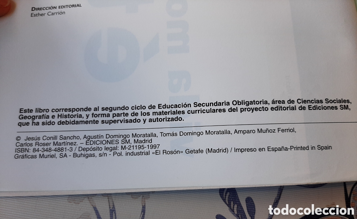 Libros de segunda mano: Vida moral y reflexi&oacute;n &eacute;tica 4 ESO SM 1997 - Foto 6