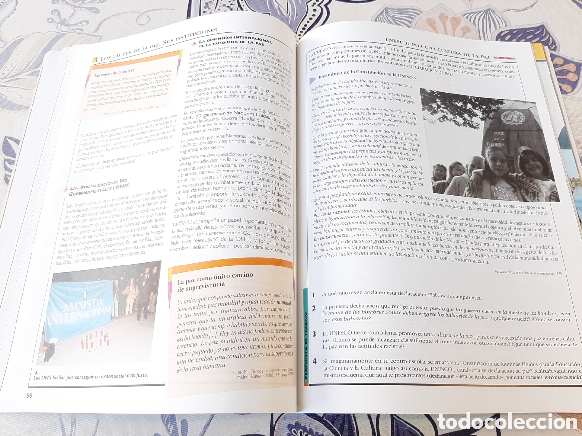 Libros de segunda mano: Vida moral y reflexi&oacute;n &eacute;tica 4 ESO SM 1997 - Foto 12
