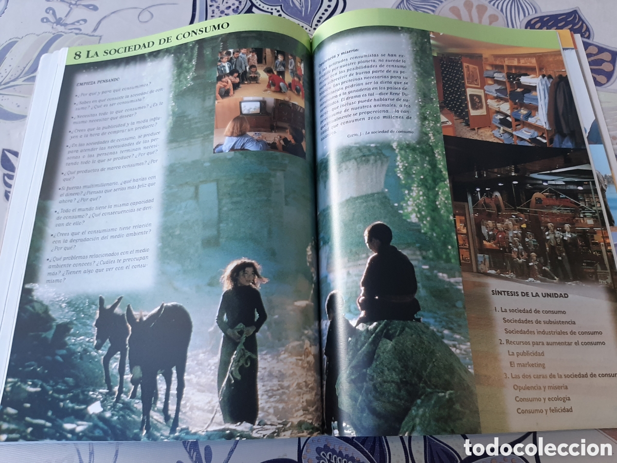 Libros de segunda mano: Vida moral y reflexi&oacute;n &eacute;tica 4 ESO SM 1997 - Foto 13