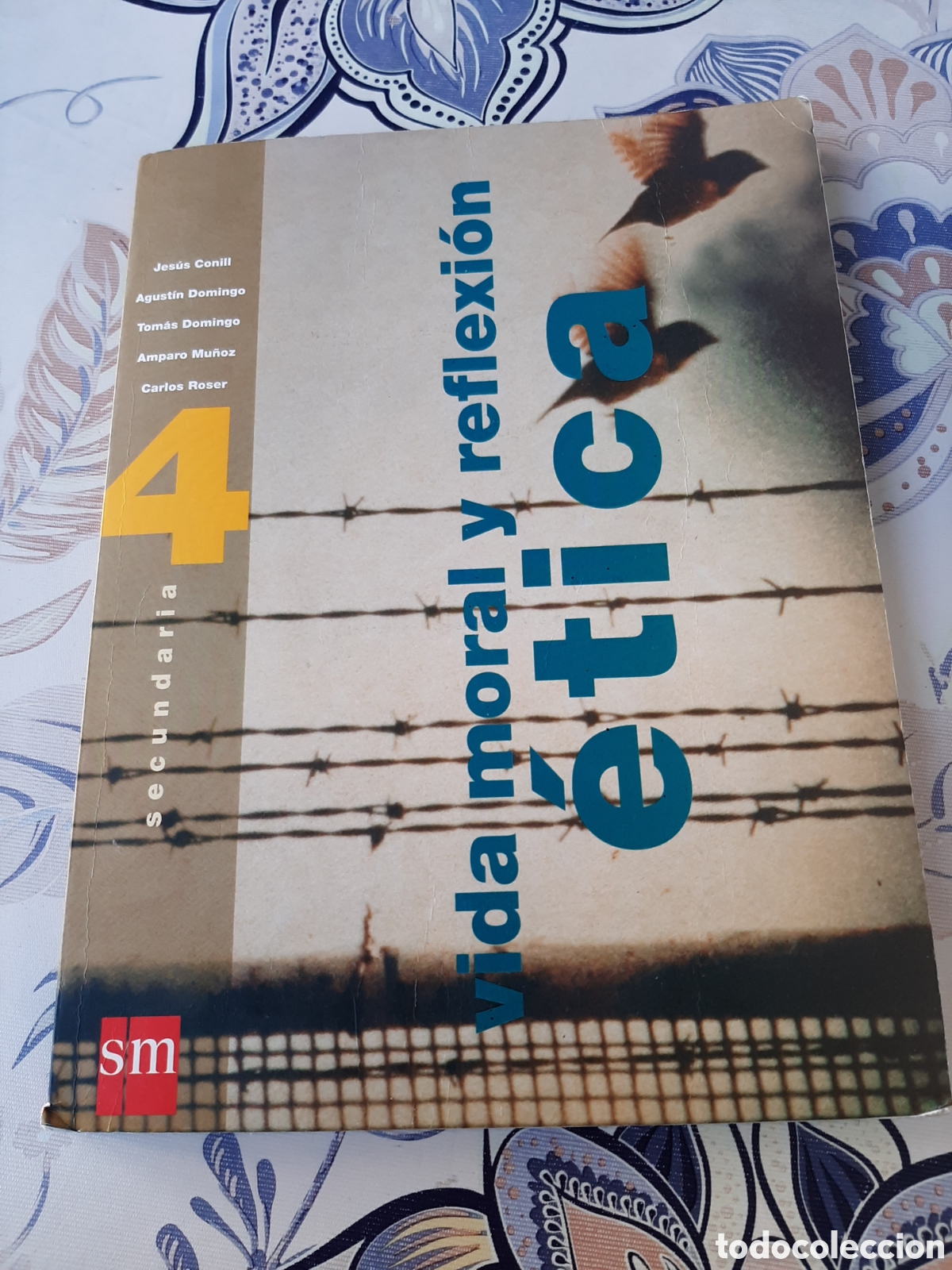 Libros de segunda mano: Vida moral y reflexi&oacute;n &eacute;tica 4 ESO SM 1997 - Foto 1