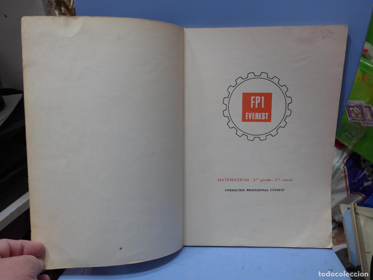 Libros de segunda mano: MATEMATICAS FP1 - EVEREST - Foto 4