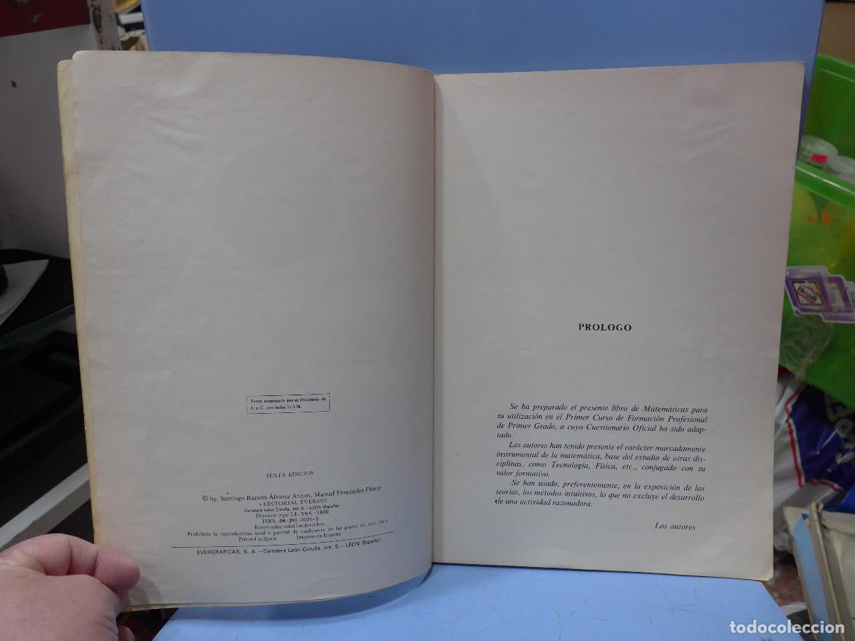 Libros de segunda mano: MATEMATICAS FP1 - EVEREST - Foto 7