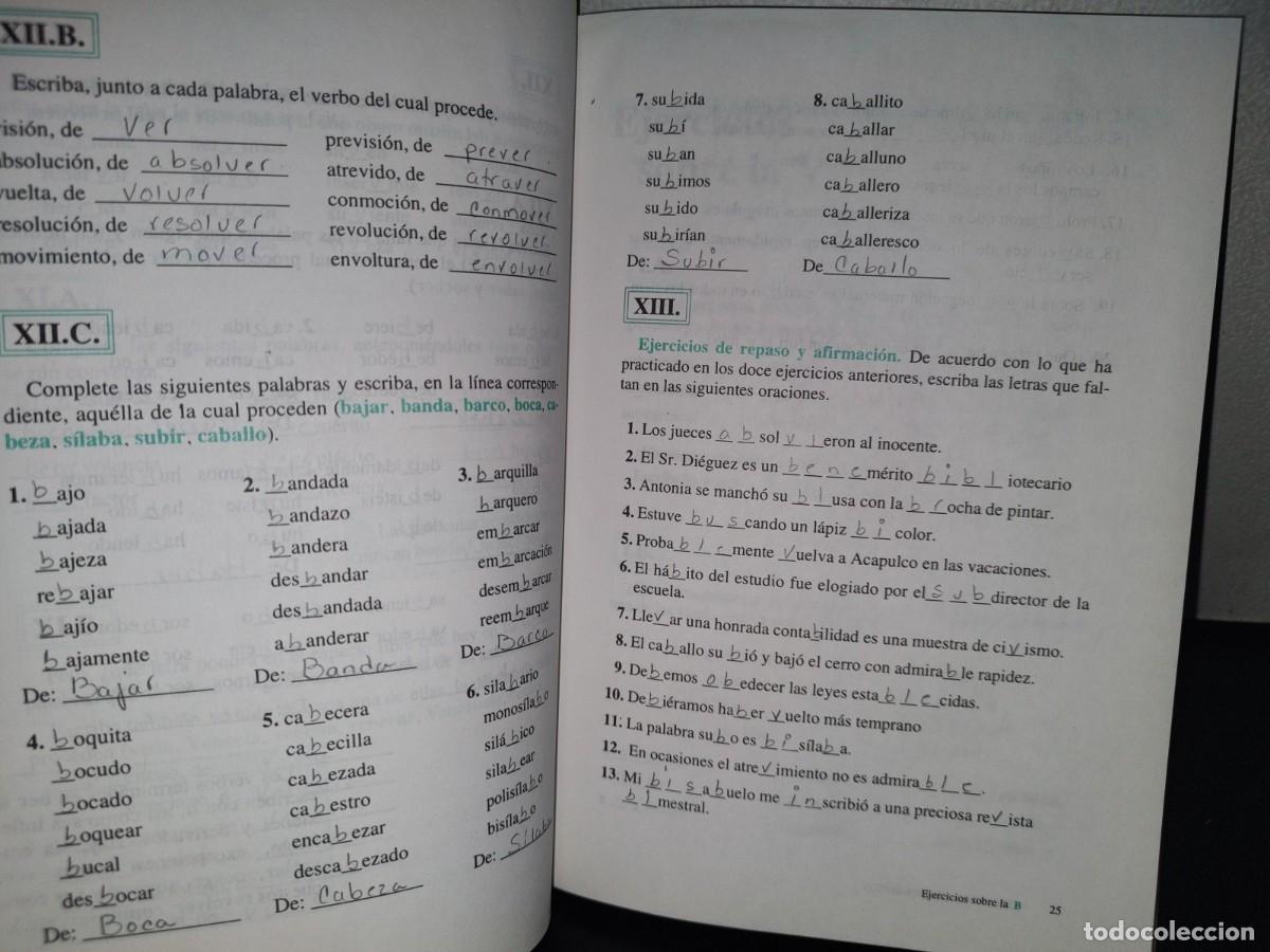Libros de segunda mano: 95- EJERCICIOS ORTOGR&Aacute;FICOS - AGUST&Iacute;N MATEOS MU&Ntilde;OZ - Foto 6