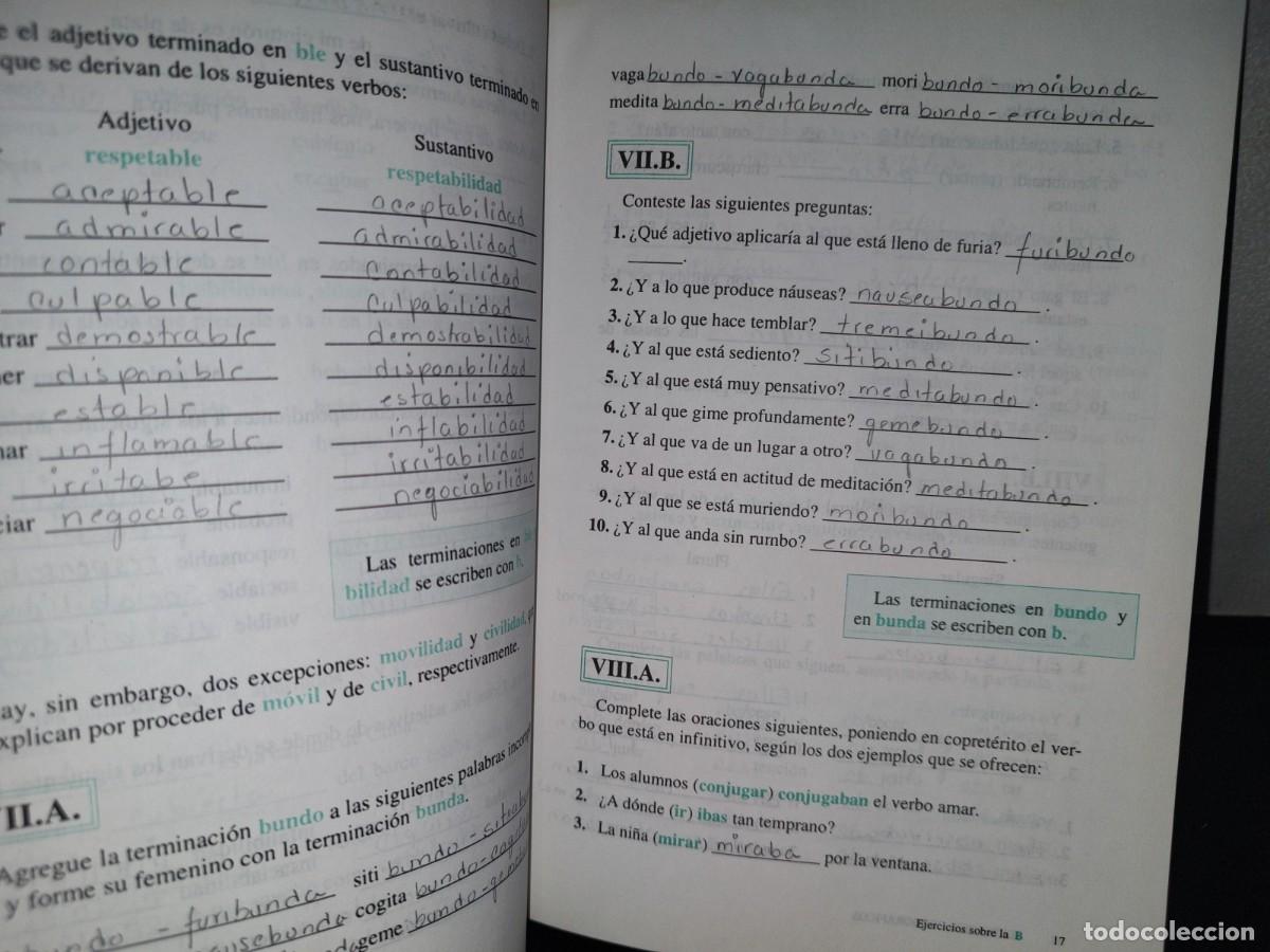 Libros de segunda mano: 95- EJERCICIOS ORTOGR&Aacute;FICOS - AGUST&Iacute;N MATEOS MU&Ntilde;OZ - Foto 7