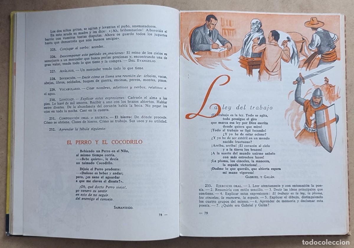 Libros de segunda mano: GRAM&Aacute;TICA SEGUNDO GRADO. 1969. 216 P&Aacute;GINAS - Foto 2