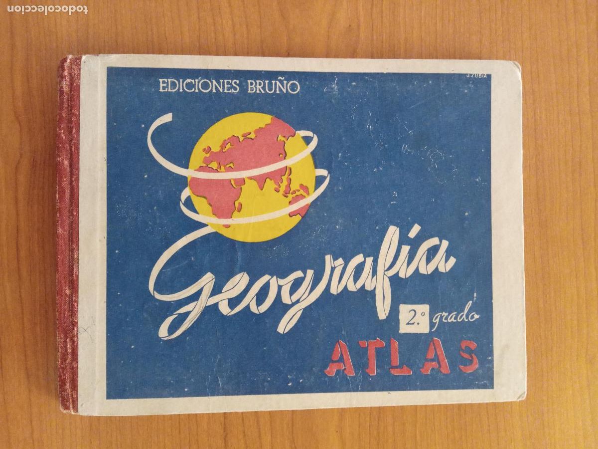 Libros de segunda mano: GEOGRAF&Iacute;A ATLAS. SEGUNDA GRADO. EDICIONES BRU&Ntilde;O. - Foto 1