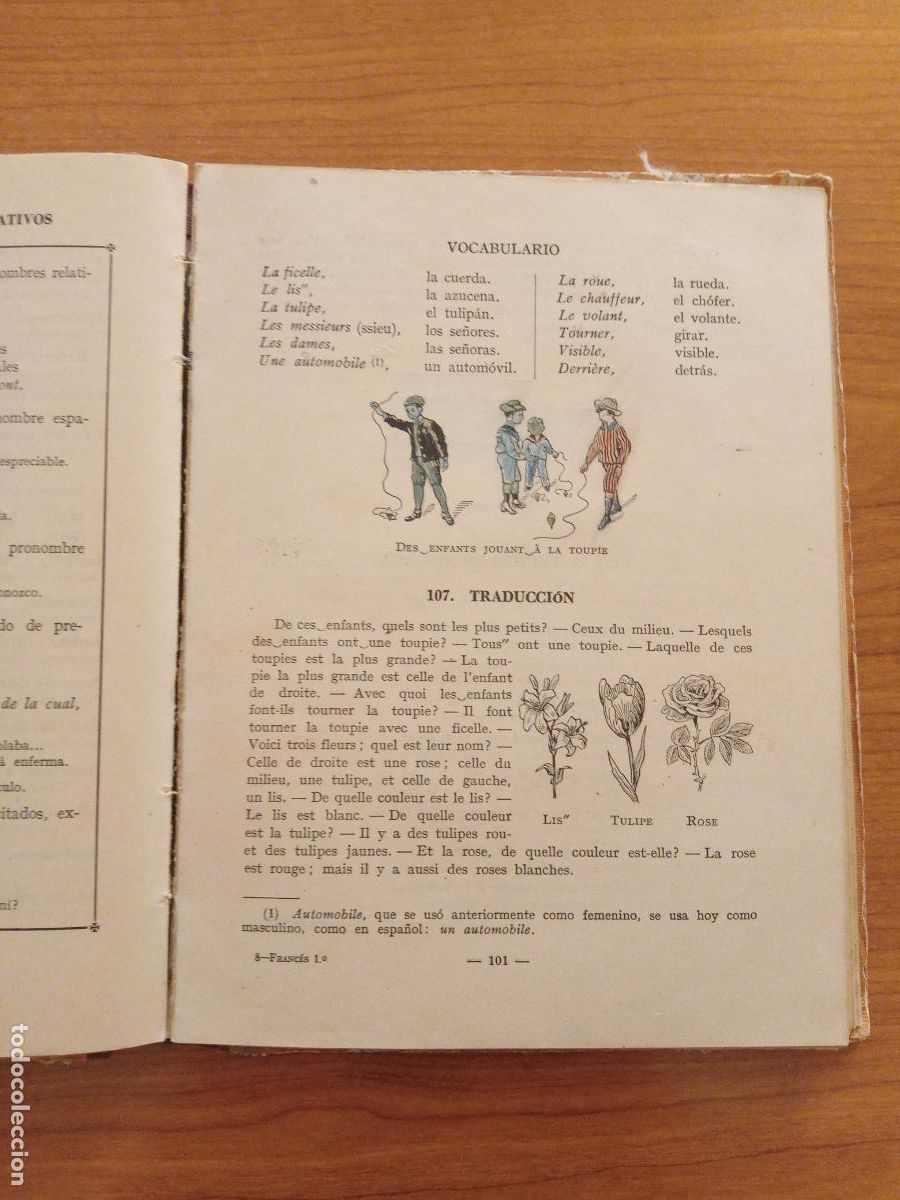 Libros de segunda mano: FRANC&Eacute;S, PRIMER CURSO. EDIT LUIS VIVES. 1946 - Foto 2