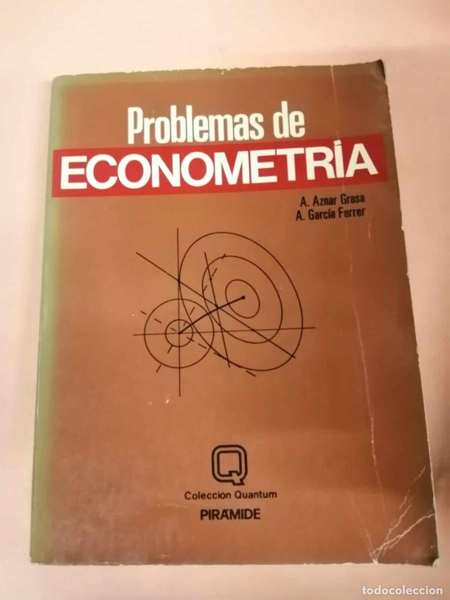 Libros de segunda mano: PROBLEMAS DE ECONOMETRIA (AZNAR GRASA - GARCIA FERRER) - Foto 1