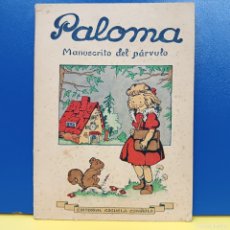 Libros de segunda mano: PALOMA - MANUSCRITO DEL PARVULO - EDITORIAL ESCUELA ESPAÑOLA
