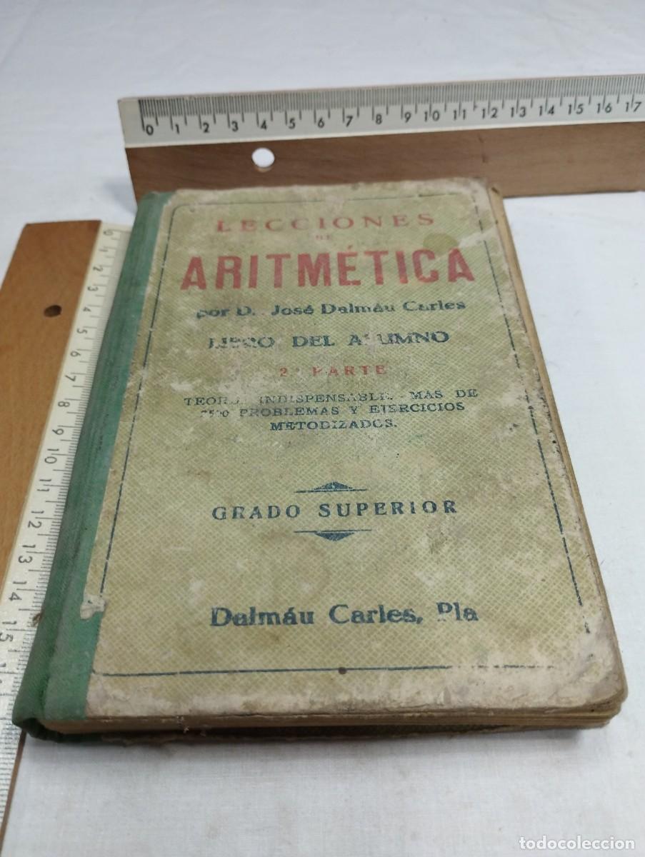 Libros de segunda mano: Lecciones de aritm&eacute;tica. Dalmau Carles, 1954 - Foto 1