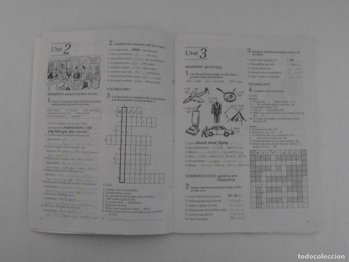 Libros de segunda mano: LIBRO DE TEXTO, BLUEPRINT TWO, WORK BOOK, BRIAN ABBS, INGRID FREEBAIRN, LONGMAN - Foto 2