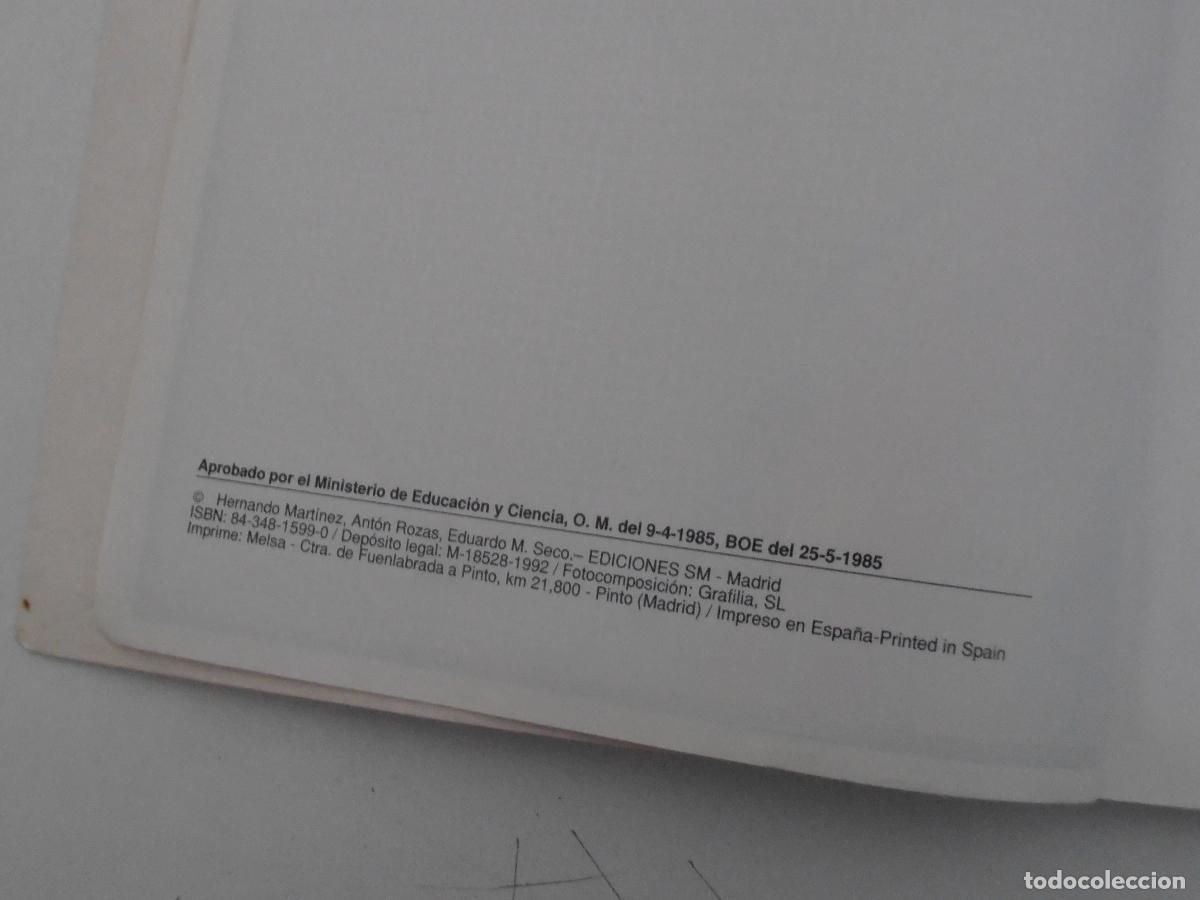 Libros de segunda mano: LIBRO DE TEXTO, CIENCIAS SOCIALES, 8 EGB, SM EDICIONES, 1992 - Foto 2