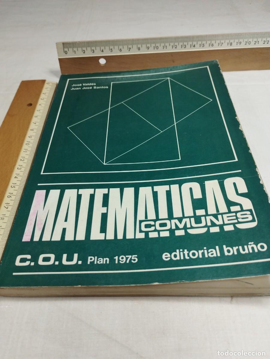 Libros de segunda mano: Matem&aacute;ticas comunes, C.O.U. Editorial Bru&ntilde;o, 1975 - Foto 1