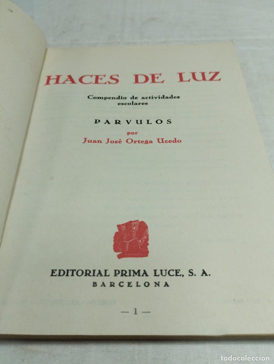 Libros de segunda mano: Haces de luz. Juan Jos&eacute; Ortega, 1962 - Foto 2
