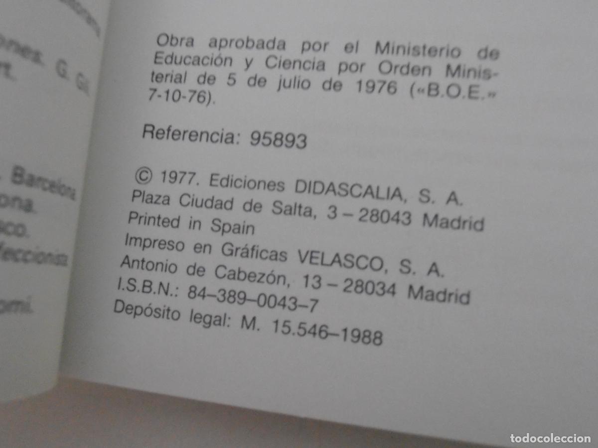 Libros de segunda mano: LIBRO DE TEXTO, 2 DISE&Ntilde;O 3 BUP, EDICIONES DIDASCALIA 1977 - Foto 2