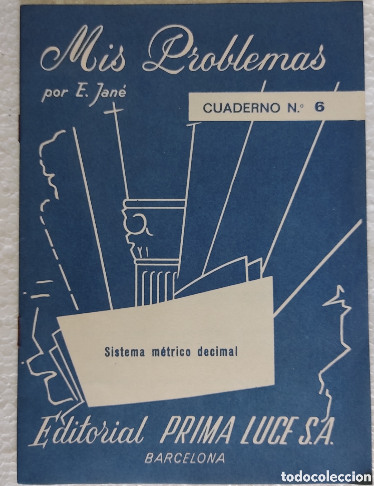 Libros de segunda mano: Cuadernillo Mis Problemas n&ordm; 6, Ed. Prima Luce S.A., sin usar - Foto 1