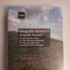 Libros de segunda mano: GEOGRAFÍA GENERAL II: GEOGRAFÍA HUMANA (UNED, 2014) PRECINTADO