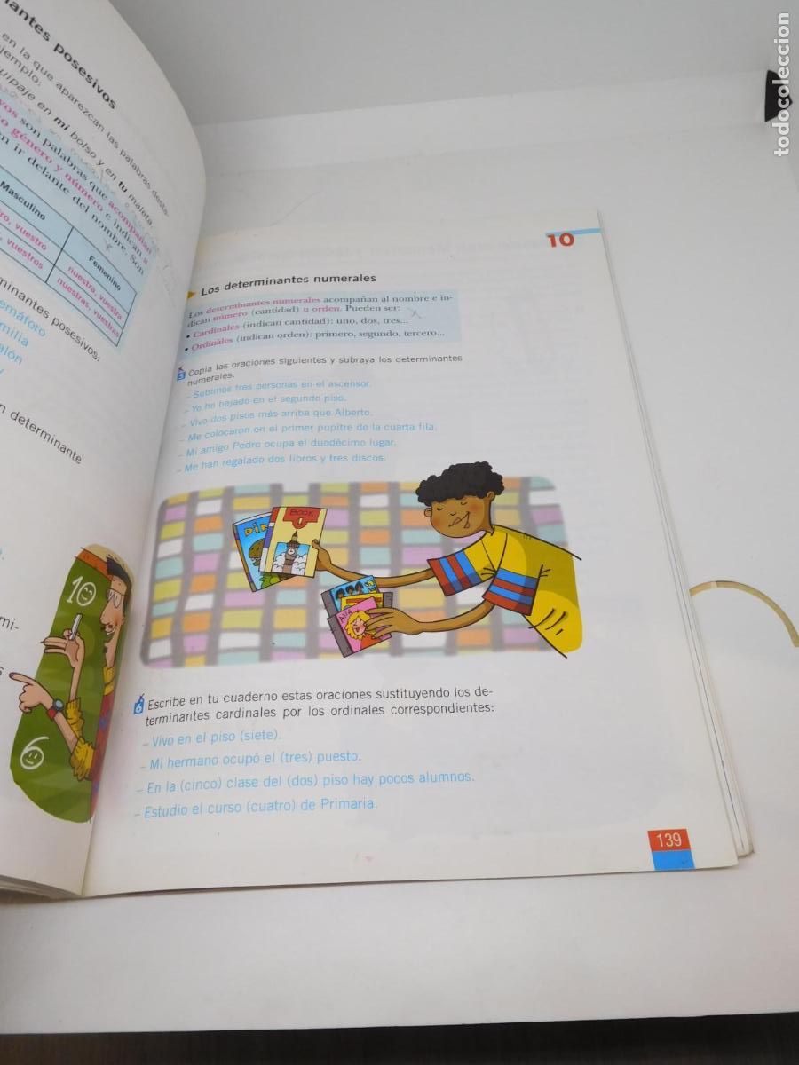 Libros de segunda mano: M69 Libro de texto Lengua 4 Primaria 4&ordm; Anaya 2005 - Foto 2