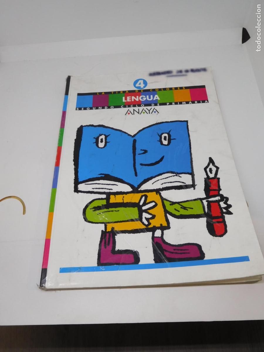 Libros de segunda mano: M69 Libro de texto Lengua 4 Primaria 4&ordm; Anaya 2001 - Foto 1