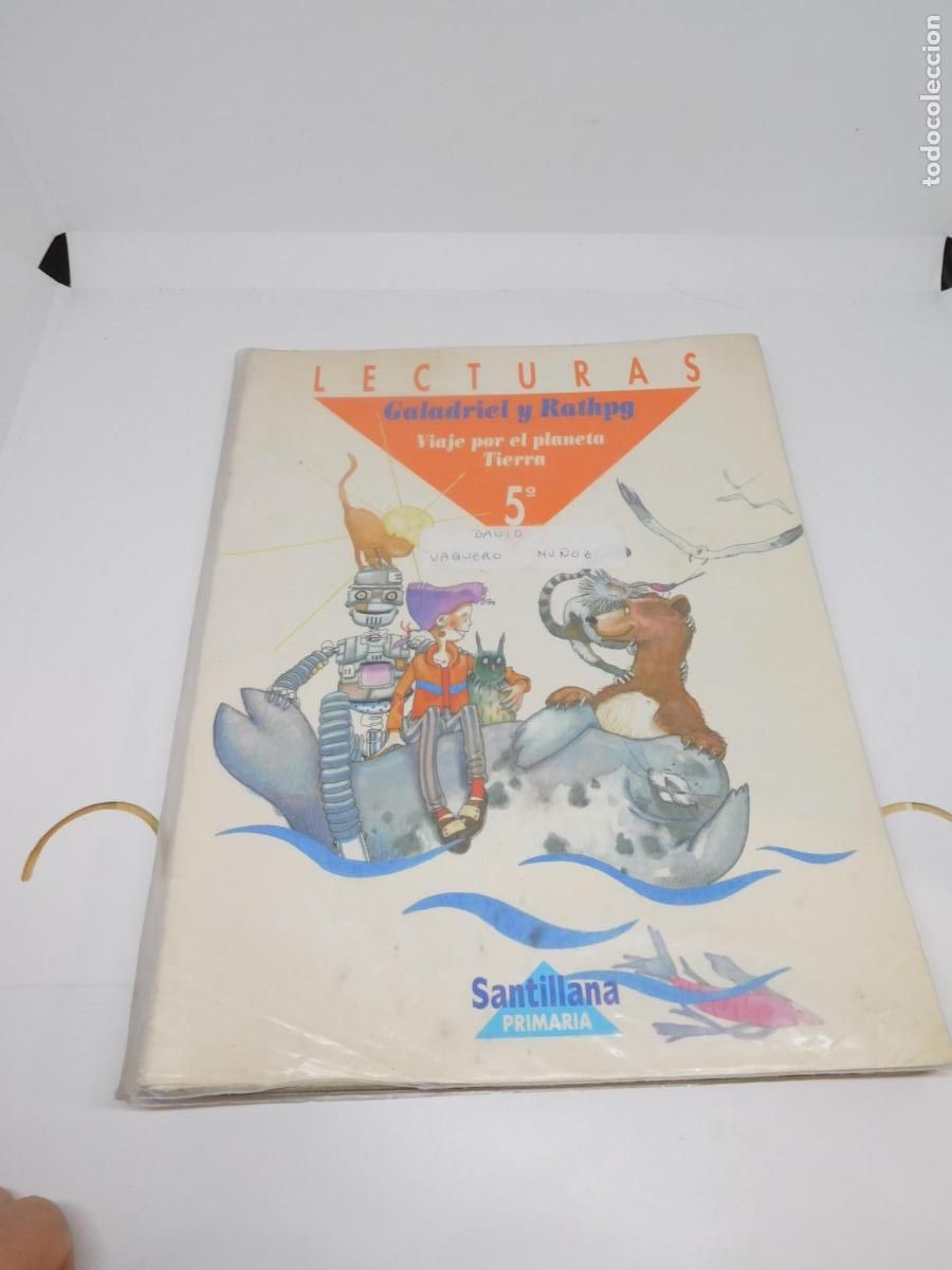 Libros de segunda mano: M69 Libro de texto Lecturas 5 Primaria Santillana 1995 - Foto 1