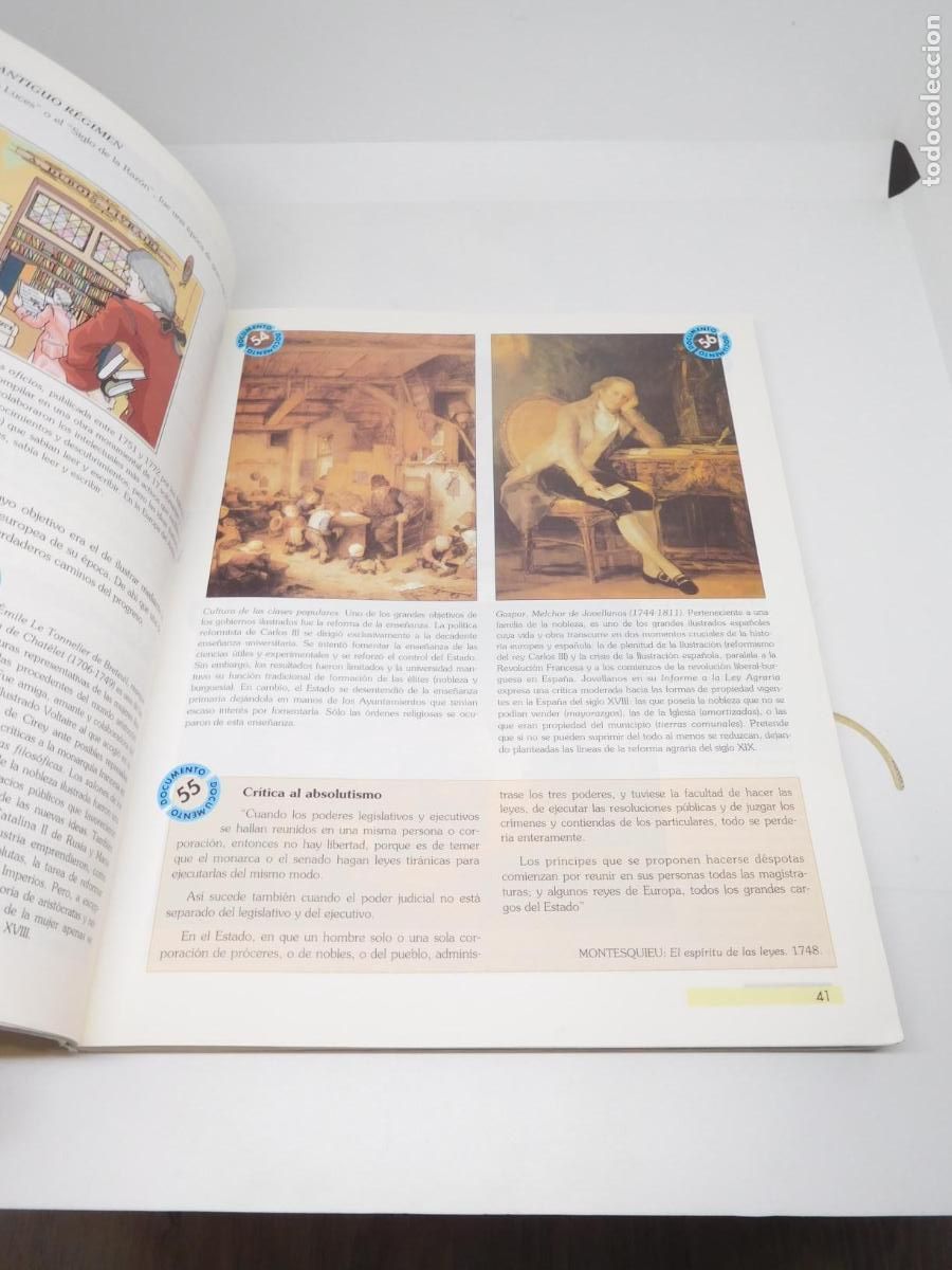 Libros de segunda mano: M69 Libro de texto Historia. ESO. Ecir. 1998 - Foto 2