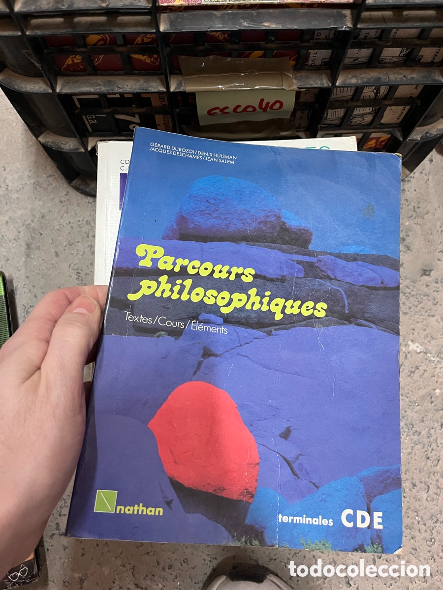 Gebrauchte B&uuml;cher: Esco40 Parcours philosophiques Textes/Cours / &Eacute;l&eacute;ments