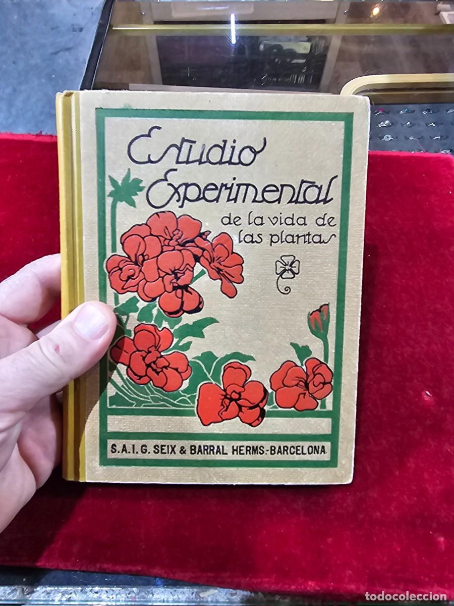 Libros de segunda mano: Antiguo libro texto estudio experimental vida de las plantas seix barral - Foto 1
