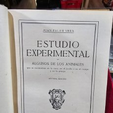 Libros de segunda mano: ANTIGUO LIBRO TEXTO ESTUDIO EXPERIMENTAL SEIX BARRAL 1941 CÓMO NUEVO !!!