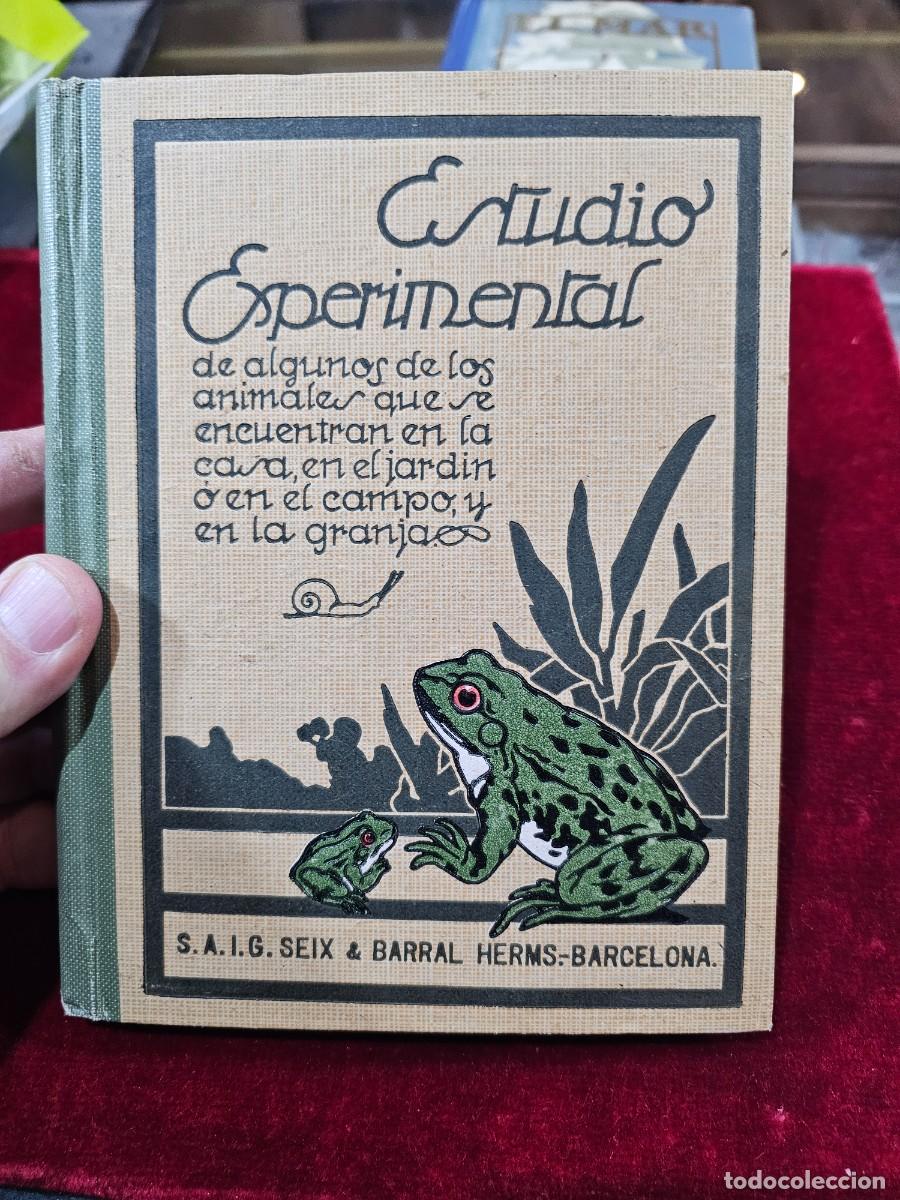 Libros de segunda mano: Antiguo libro texto estudio experimental seix barral 1941 c&oacute;mo nuevo !!! - Foto 2