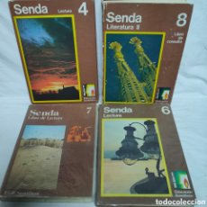Libros de segunda mano: SENDA LITERATURA.4.6.7.8.EGB.ED.SANTILLANA