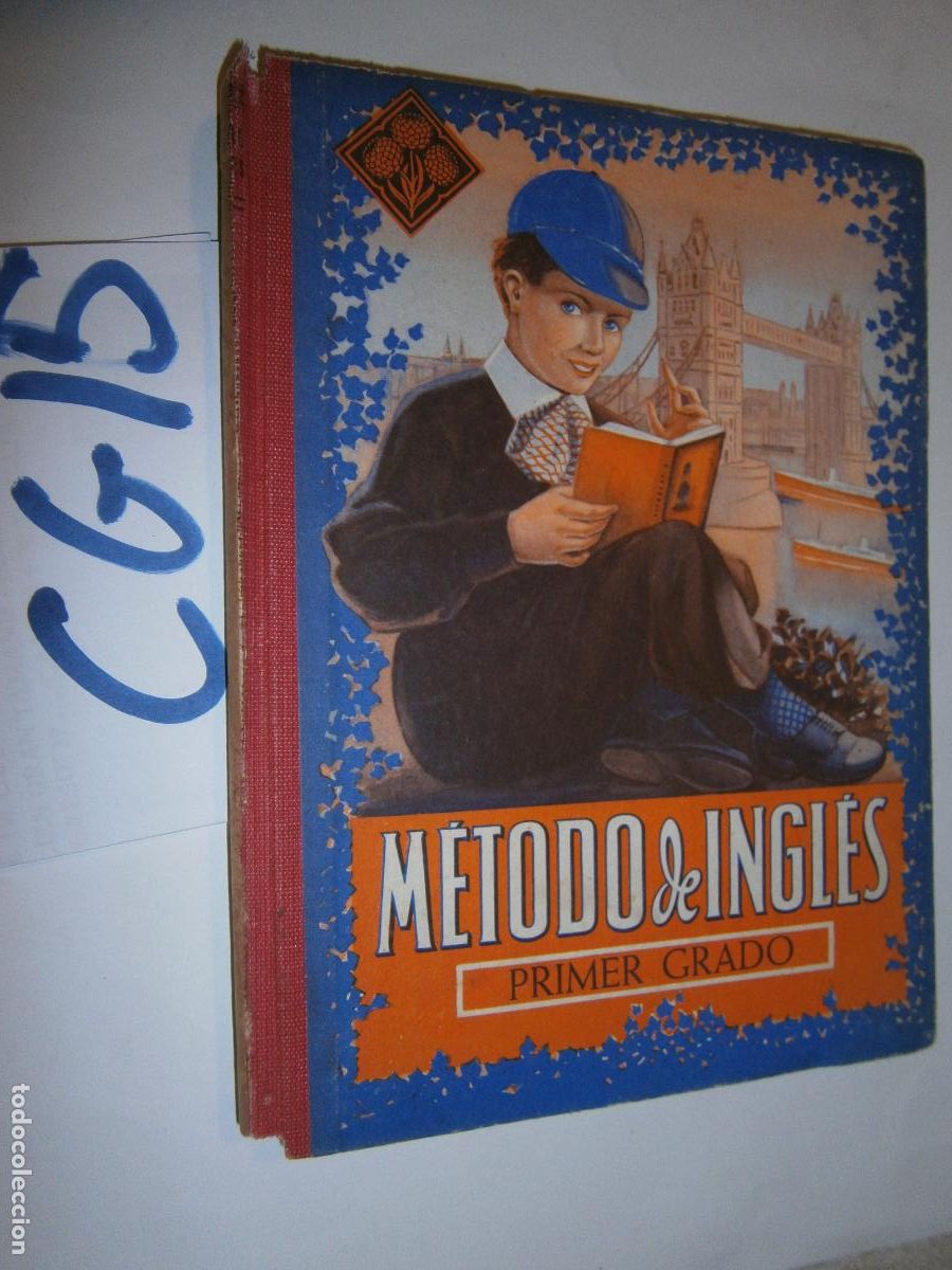 Libros de segunda mano: ANTIGUO LIBRO DE TEXTO - METODO DE INGLES 1ER. GRADO - Foto 1