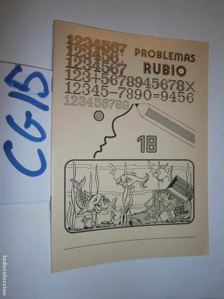 Libros de segunda mano: ANTIGUO LIBRO DE TEXTO - PROBLEMAS RUBIO - Foto 1