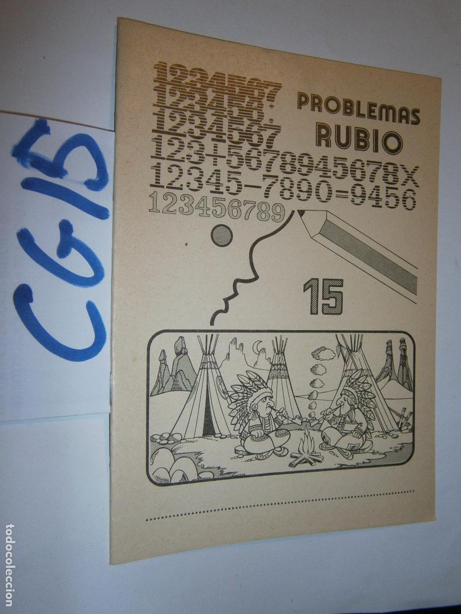 Libros de segunda mano: ANTIGUO LIBRO DE TEXTO - PROBLEMAS RUBIO - Foto 1