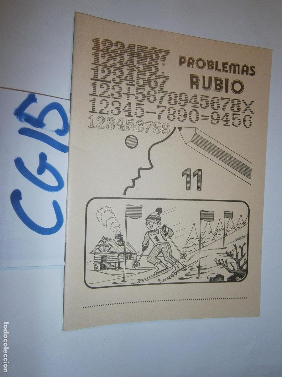 Libros de segunda mano: ANTIGUO LIBRO DE TEXTO - PROBLEMAS RUBIO - Foto 1