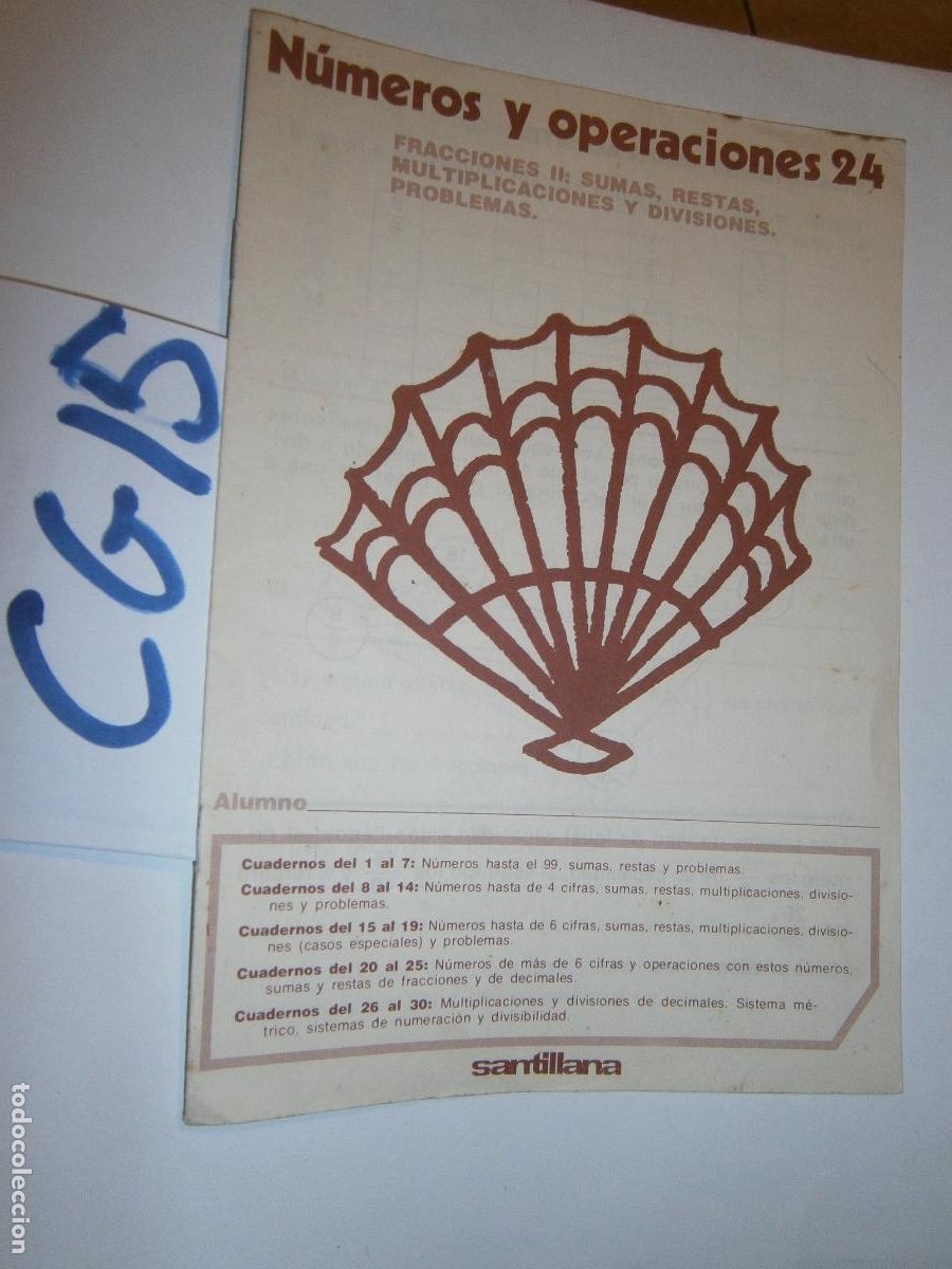 Libros de segunda mano: ANTIGUO LIBRO DE TEXTO - NUMEROS Y OPERACIONES - Foto 1
