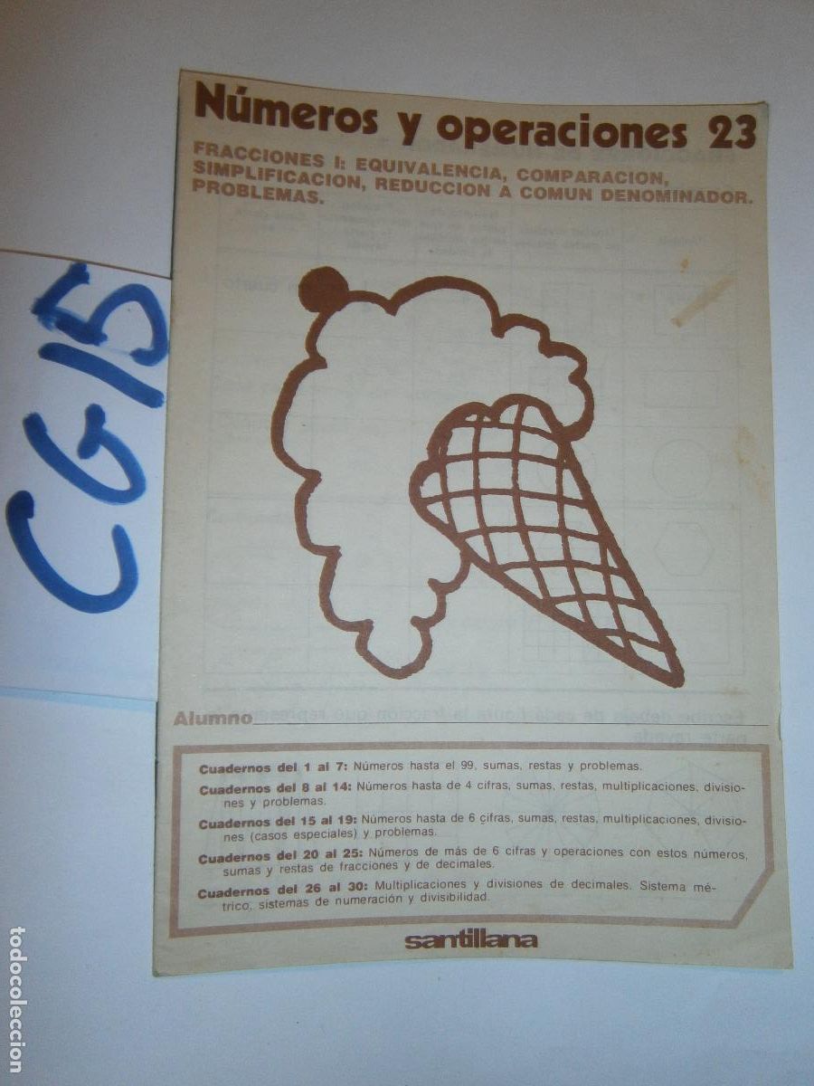 Libros de segunda mano: ANTIGUO LIBRO DE TEXTO - NUMEROS Y OPERACIONES - Foto 1