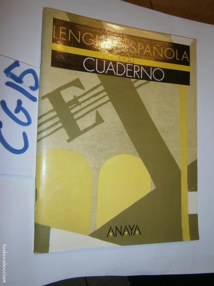 Libros de segunda mano: ANTIGUO LIBRO DE TEXTO - LENGUA ESPA&Ntilde;OLA COU - Foto 1