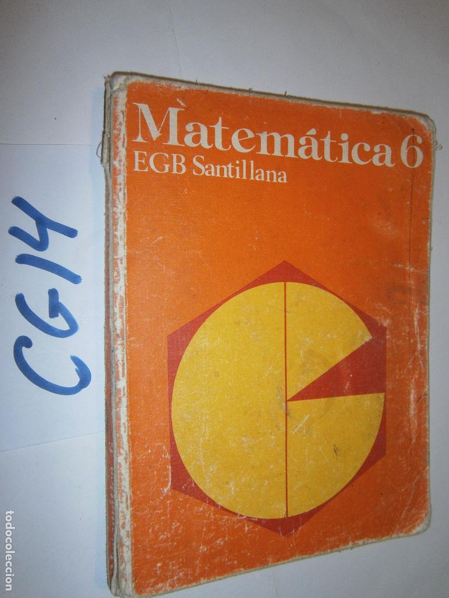 Libros de segunda mano: ANTIGUO LIBRO DE TEXTO - MATEMATICAS 6&ordm; EGB - Foto 1
