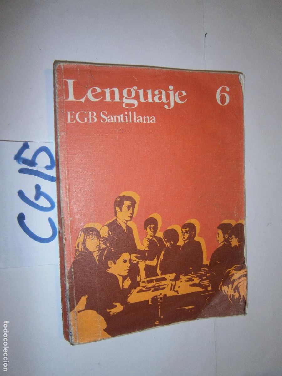 Libros de segunda mano: ANTIGUO LIBRO DE TEXTO - LENGUAJE 6&ordm; EGB - Foto 1