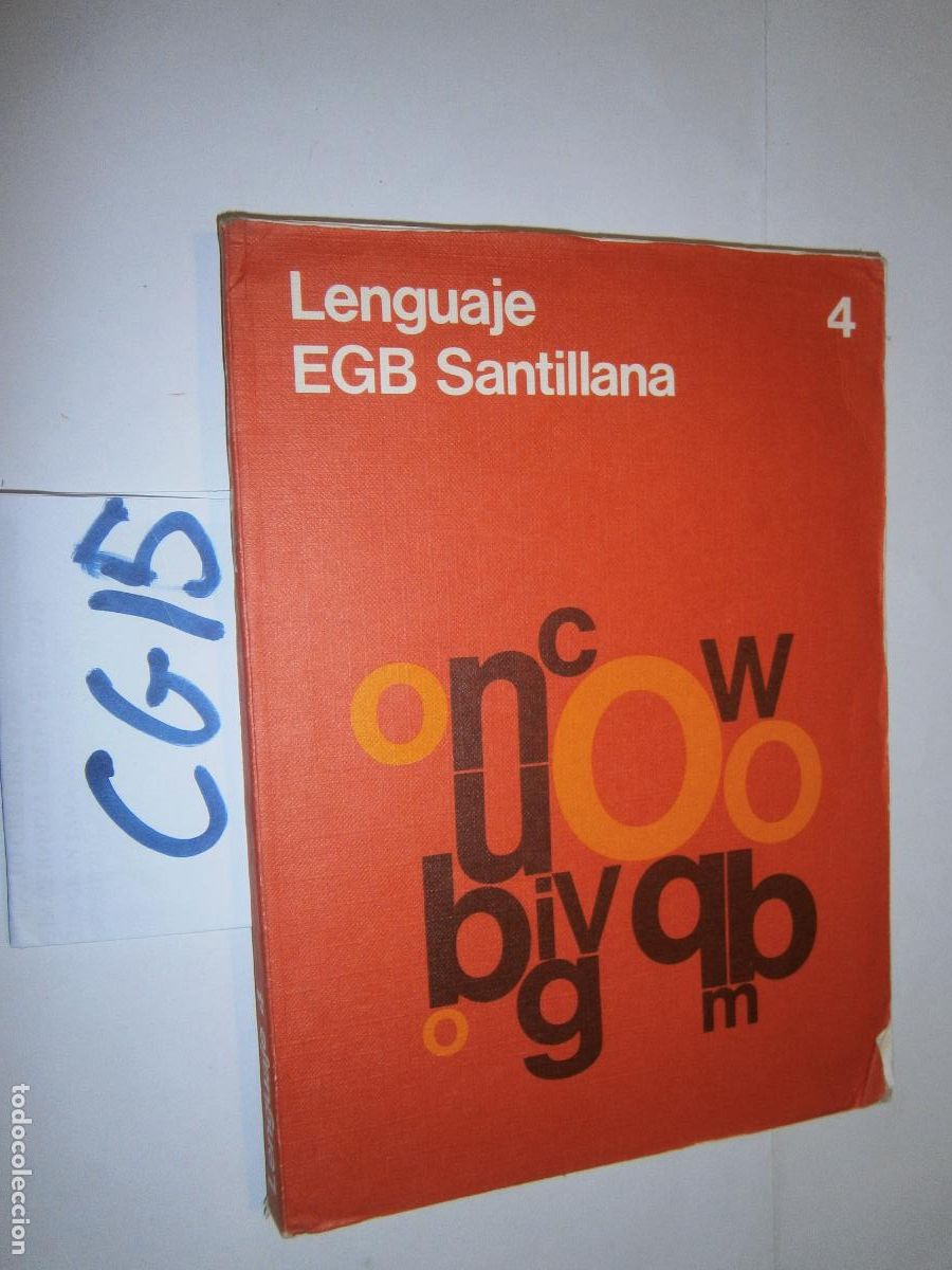 Libros de segunda mano: ANTIGUO LIBRO DE TEXTO - LENGUAJE 4&ordm; EGB - Foto 1