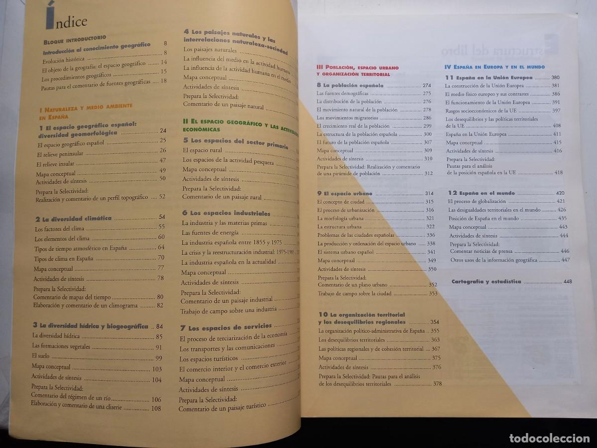 Libros de segunda mano: GEOGRAF&Iacute;A. BACHILLERATO-2. Anaya 2011 - Foto 4