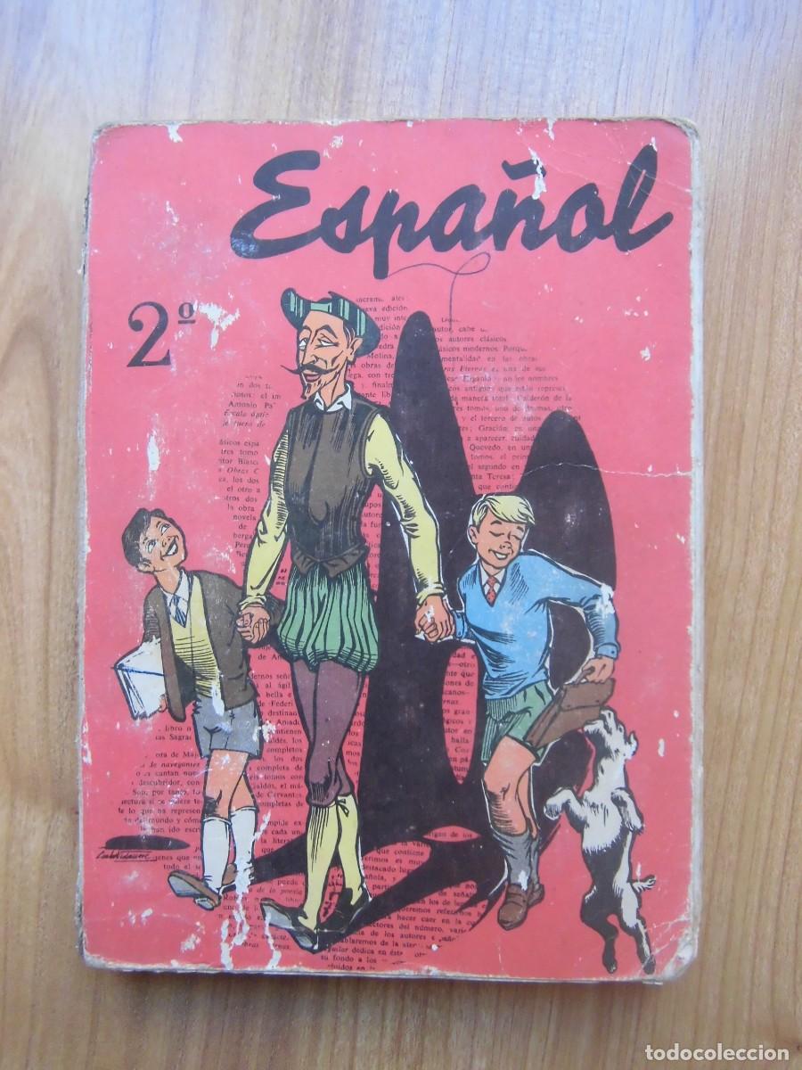 Libros de segunda mano: ESPA&Ntilde;OL 2&ordm; SM LIBRO DE TEXTO 1966 - Foto 1