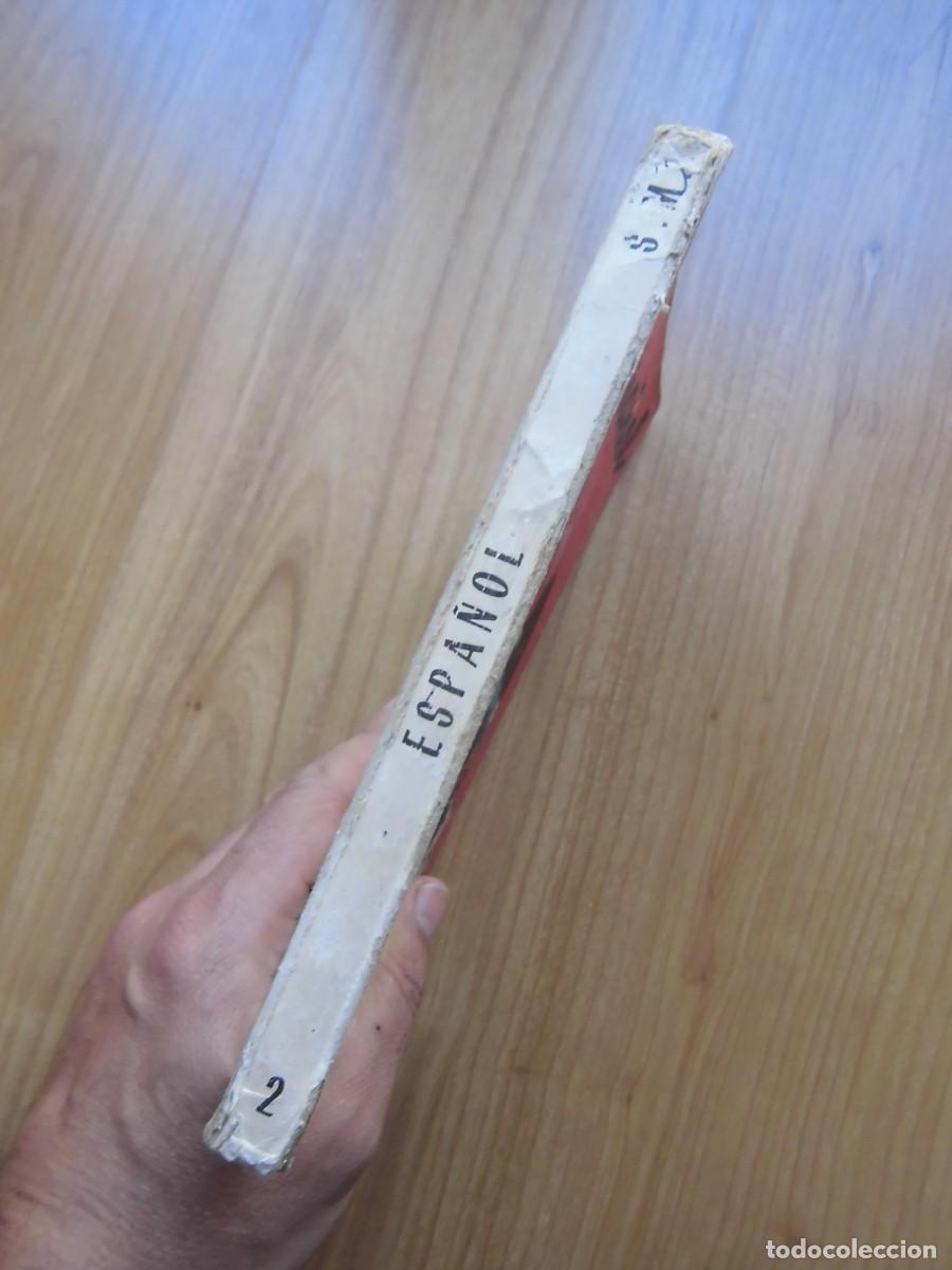 Libros de segunda mano: ESPA&Ntilde;OL 2&ordm; SM LIBRO DE TEXTO 1966 - Foto 3