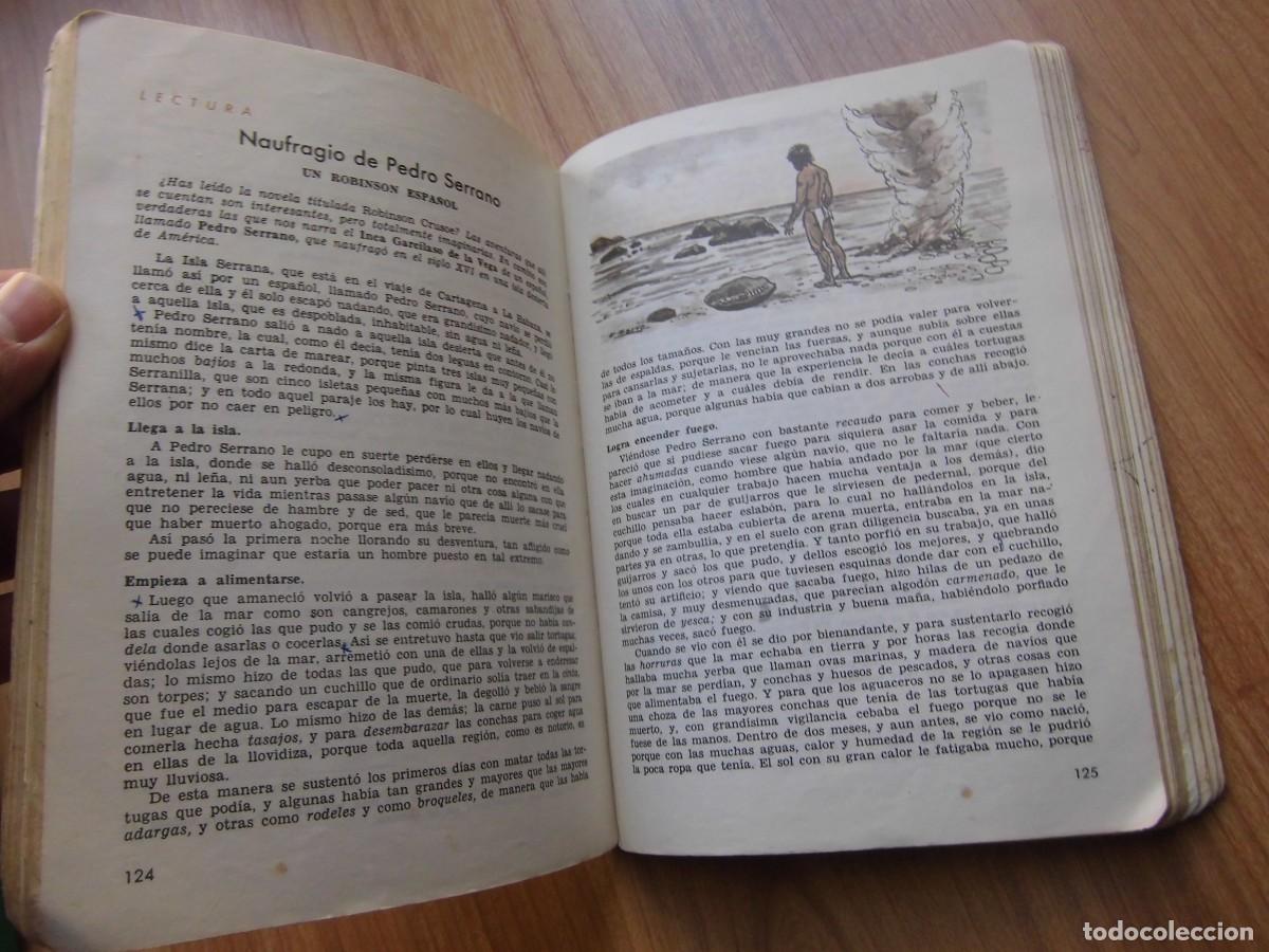 Libros de segunda mano: ESPA&Ntilde;OL 2&ordm; SM LIBRO DE TEXTO 1966 - Foto 6