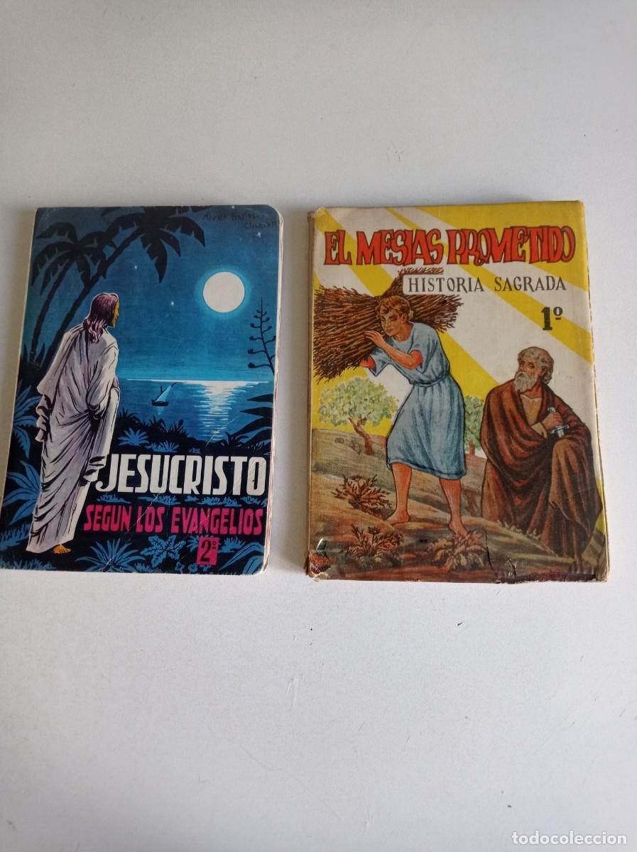 Libros de segunda mano: 2 antiguos libros de lecturas Religiosas, SM - Foto 1