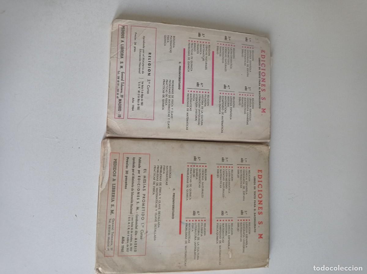 Libros de segunda mano: 2 antiguos libros de lecturas Religiosas, SM - Foto 2