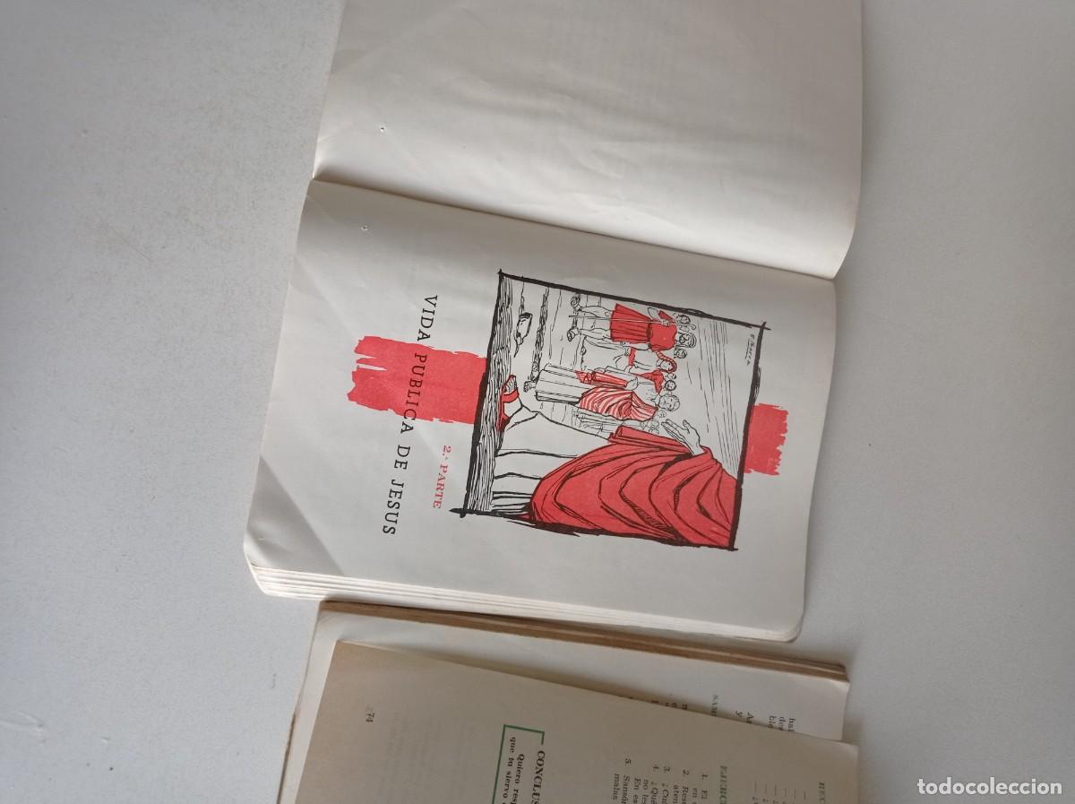 Libros de segunda mano: 2 antiguos libros de lecturas Religiosas, SM - Foto 4